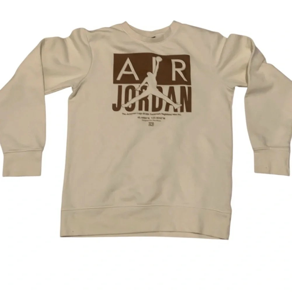 Vintage 80’s Nike Air Jordan Sweatshirt JUMPMAN LOGO Youth SZ Medium #147-163